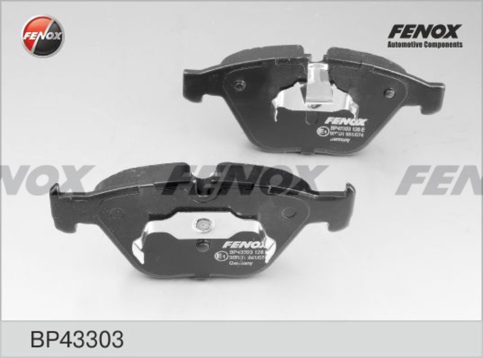 BP43303 Колодки тормозные дисковые FENOX | Запчасти на DRIVE2