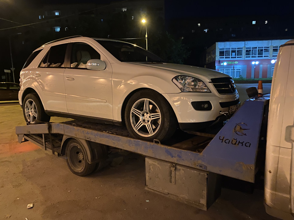 Фото в бортжурнале Mercedes-Benz M-Class (W164)