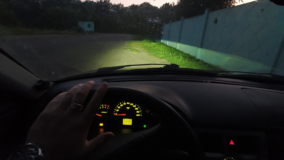 Установка нового пневмо-сигнала — Lada Приора седан, 1,6 л, 2011 года ...