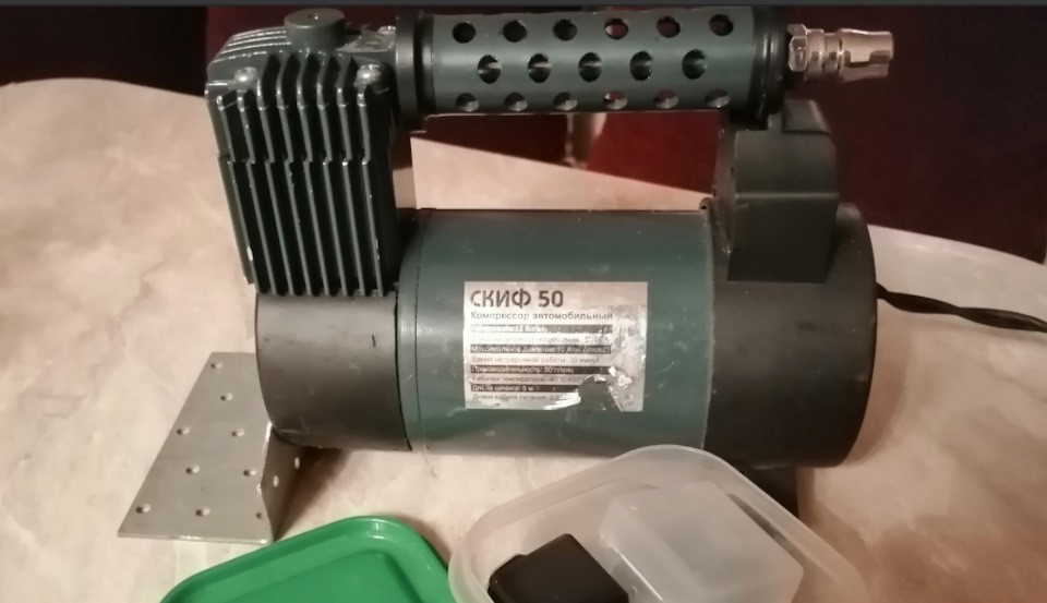 🛒 Поменял свой бортовой компрессор для подкачки колёс. — Mitsubishi ...