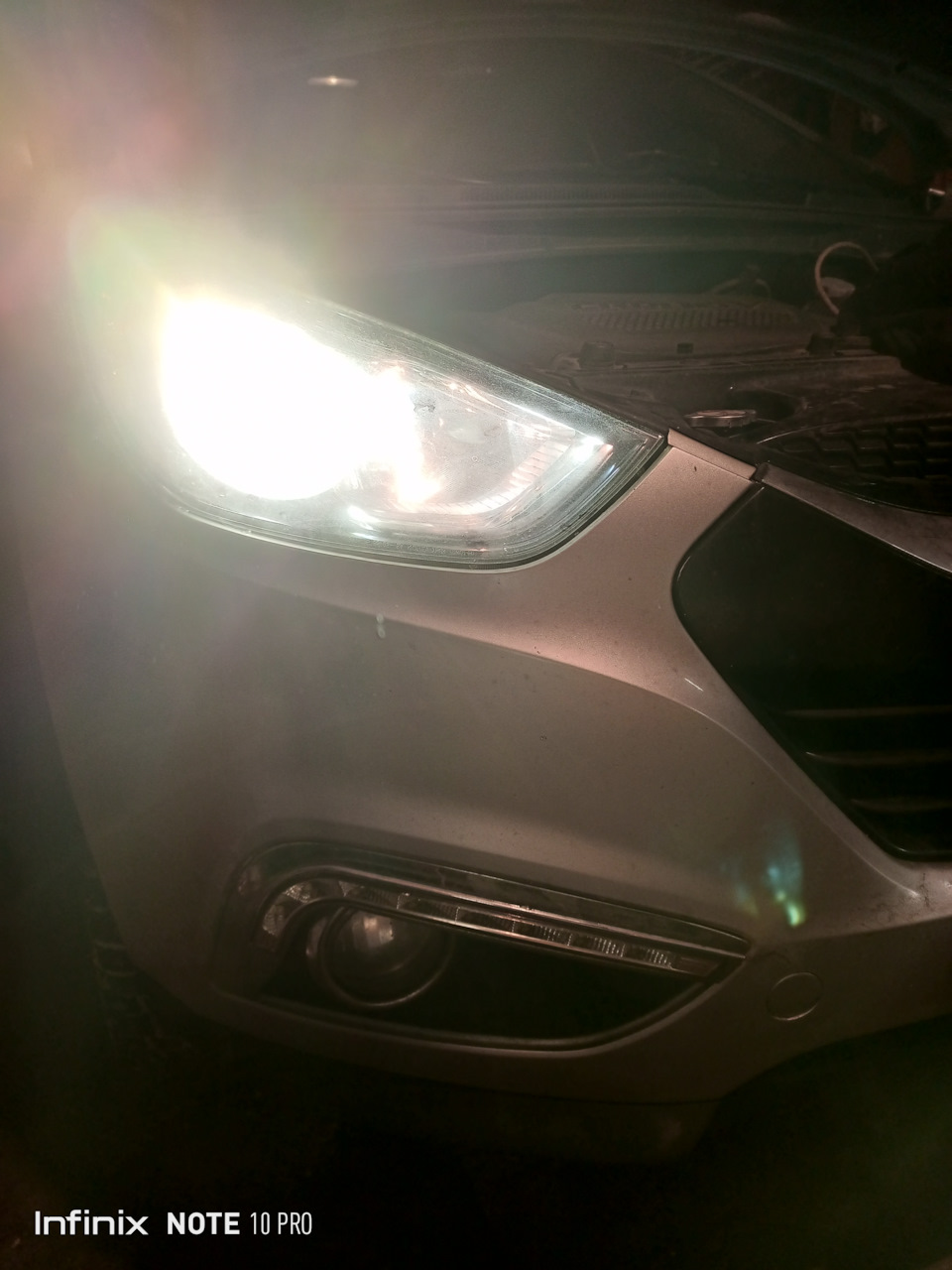 Led в ближний. Не горит((( — Hyundai ix35, 2 л, 2013 года | электроника |  DRIVE2