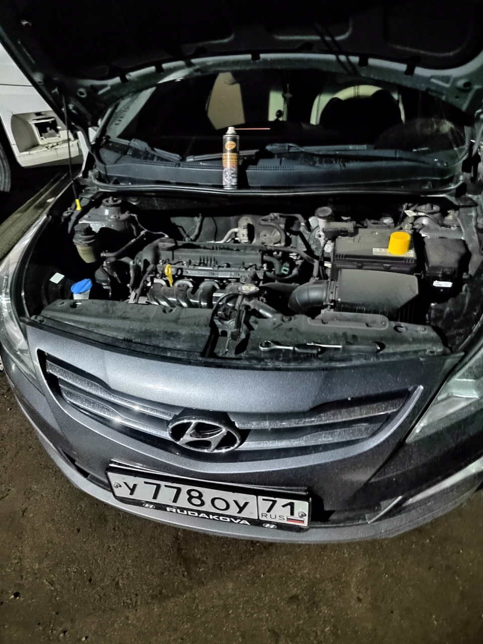 Провисшая цепь ГРМ ХЕНДАЙ СОЛЯРИС 1.6 АВТОМАТ — DRIVE2