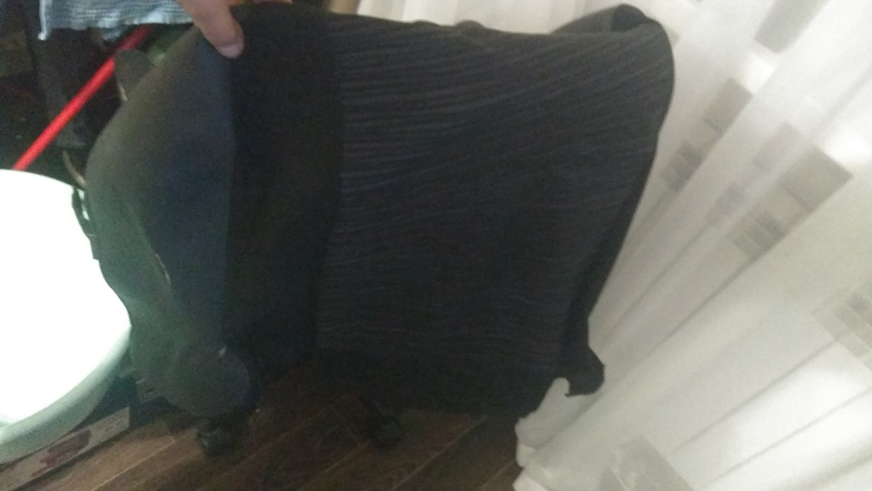 Разборка водительского сиденья и замена спинки . — Renault Sandero 1G ...