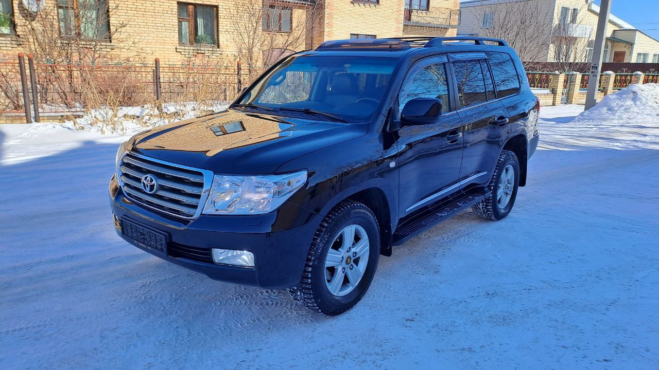 Toyota Land Cruiser 200 4.7 бензиновый 2009 | ♛ БАРЖА ♛ на DRIVE2