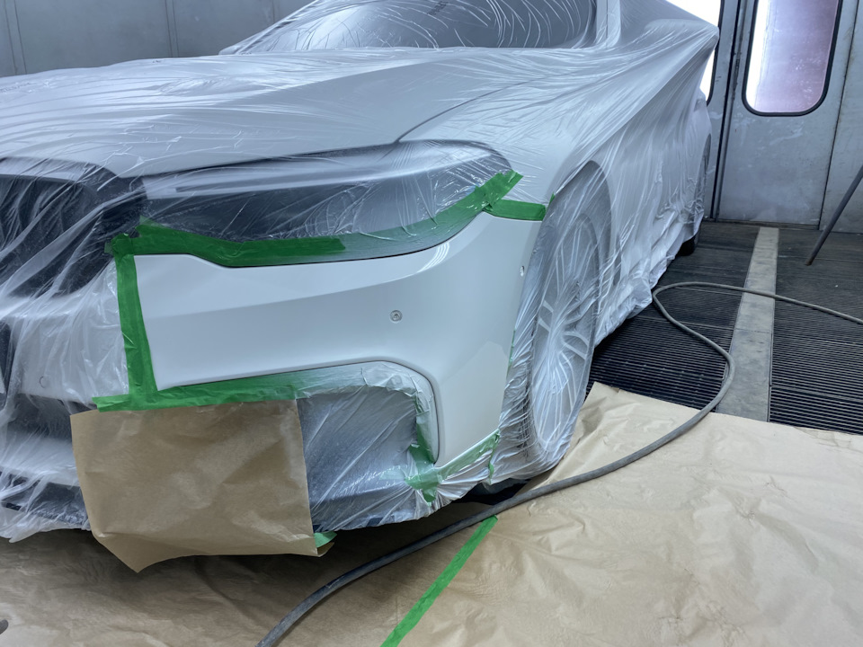 Локальная покраска новой BMW — Механика цвета на DRIVE2
