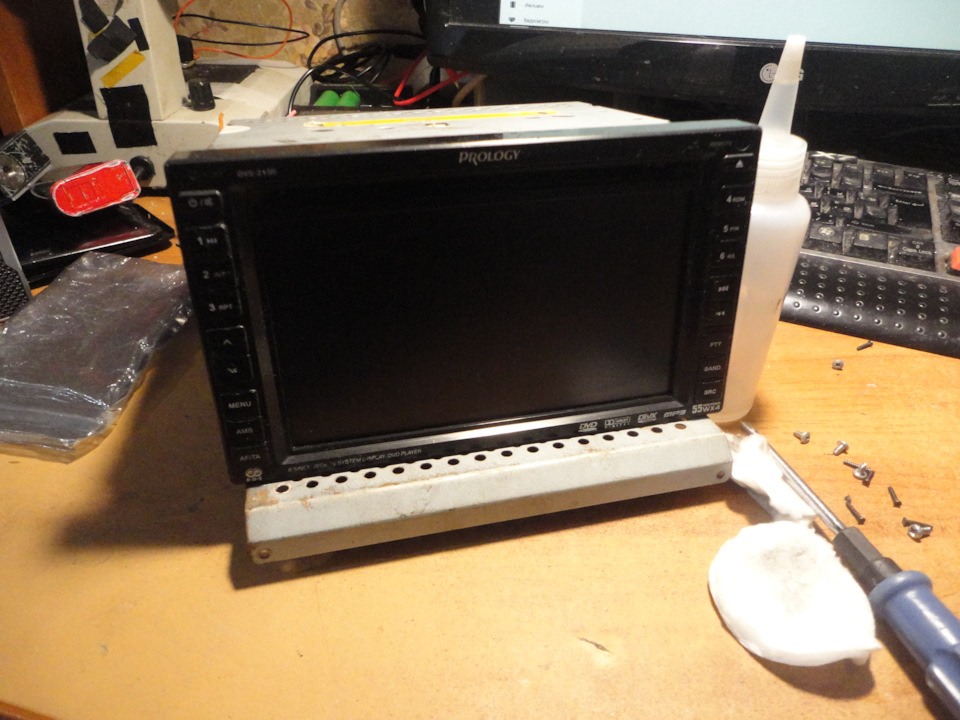 Автомагнитола Prology DVS-2130, ремонт — DRIVE2