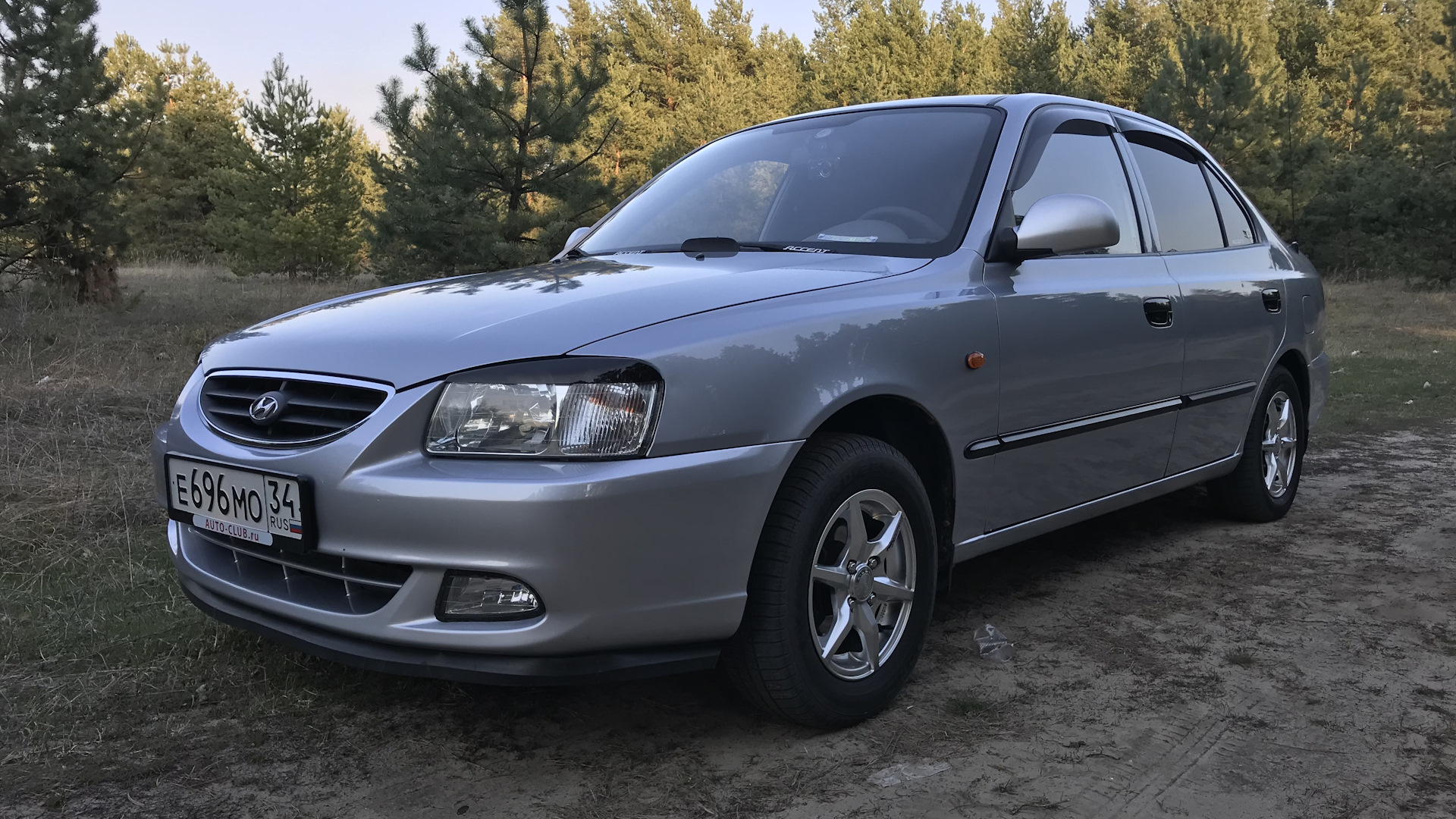 Hyundai Accent (2G) 1.5 бензиновый 2007 | Снежинка на DRIVE2