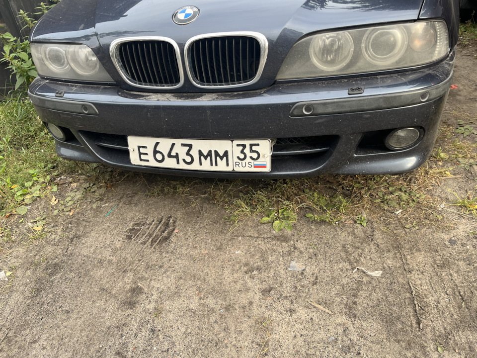 Передние парктроники bmw e39