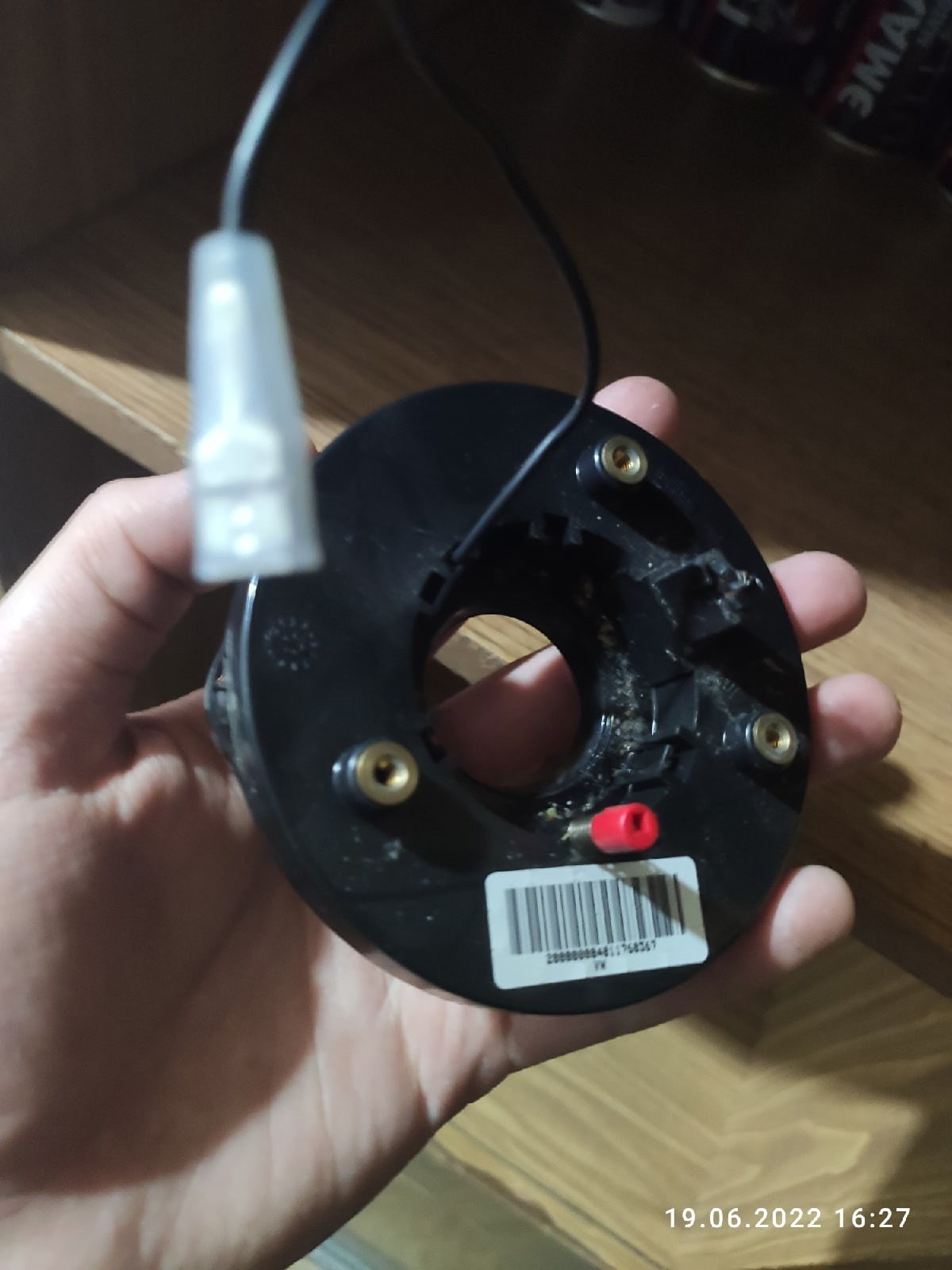 Замена подрулевого шлейфа и оплётка на руль — Volkswagen Golf Mk3, 1,8 ...