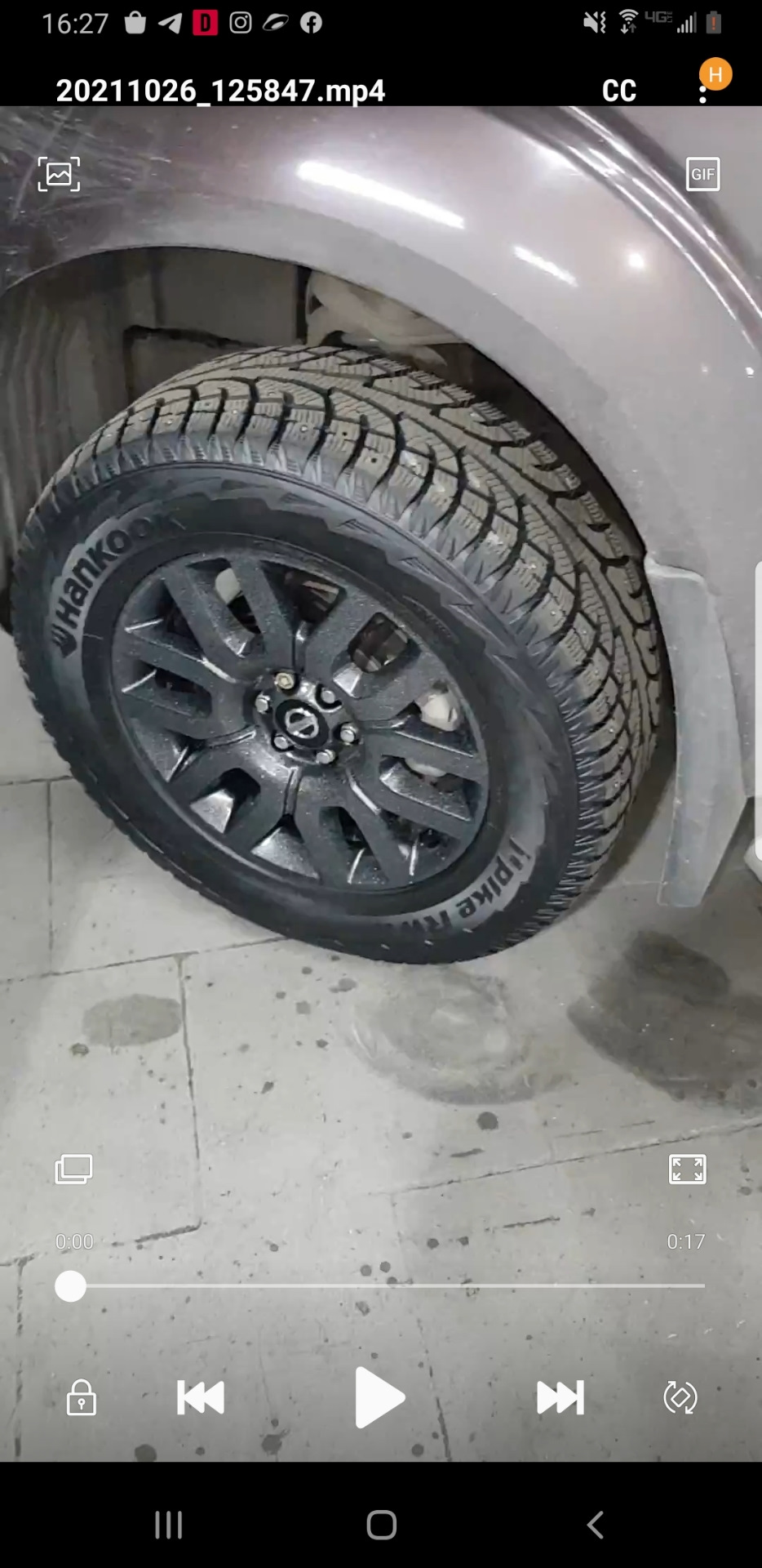 Покраска колесных дисков и установка новой резины на Ниссан Патфайндер ...