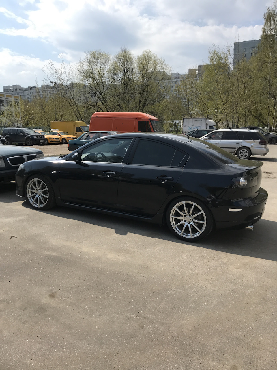 Тонировка Llumar 5 — Mazda 3 (1G) BK, 2 л, 2008 года | стайлинг | DRIVE2