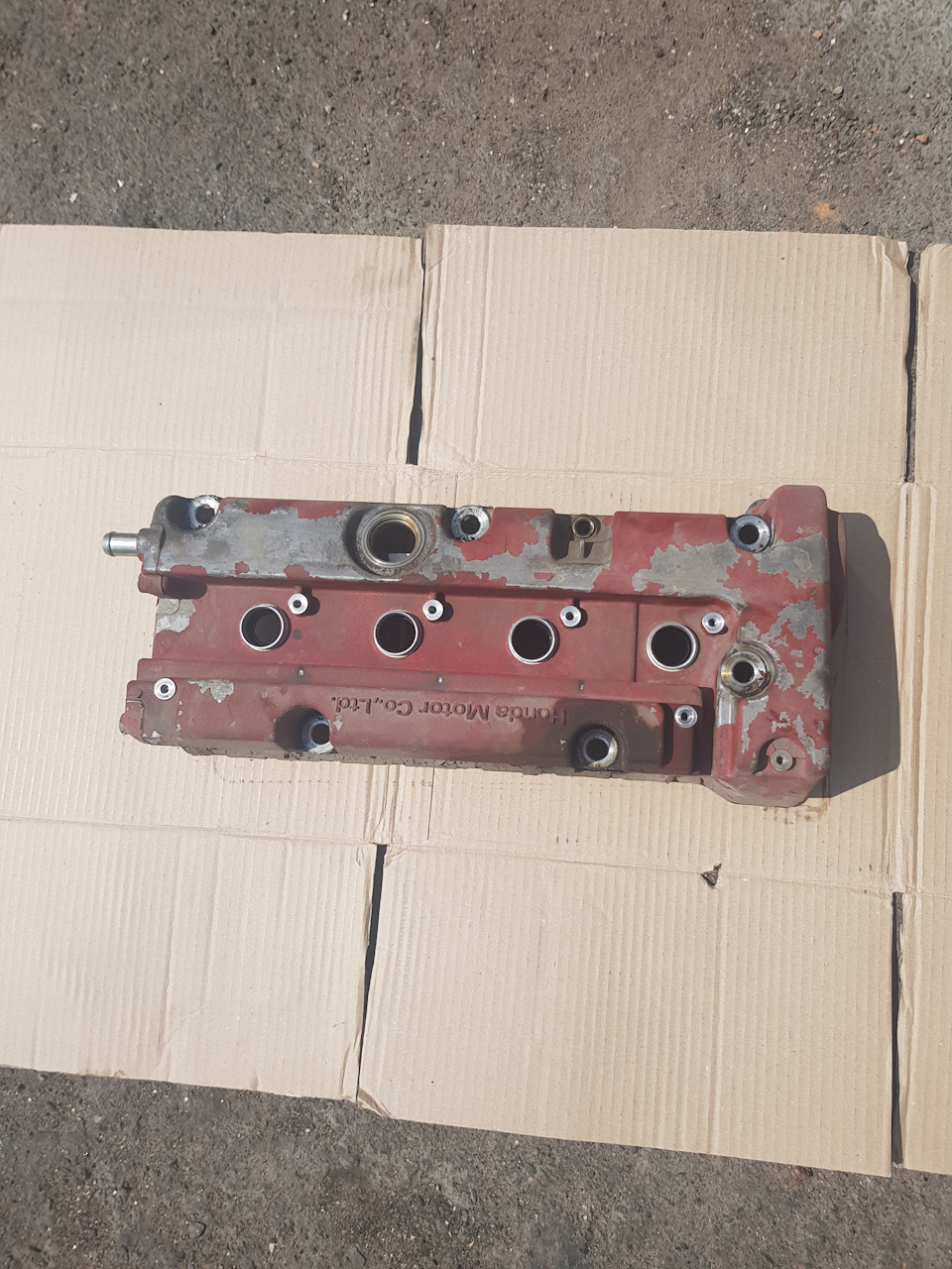 Регулировка клапанов и покраска клапанной крышки — Honda Civic Type R ...