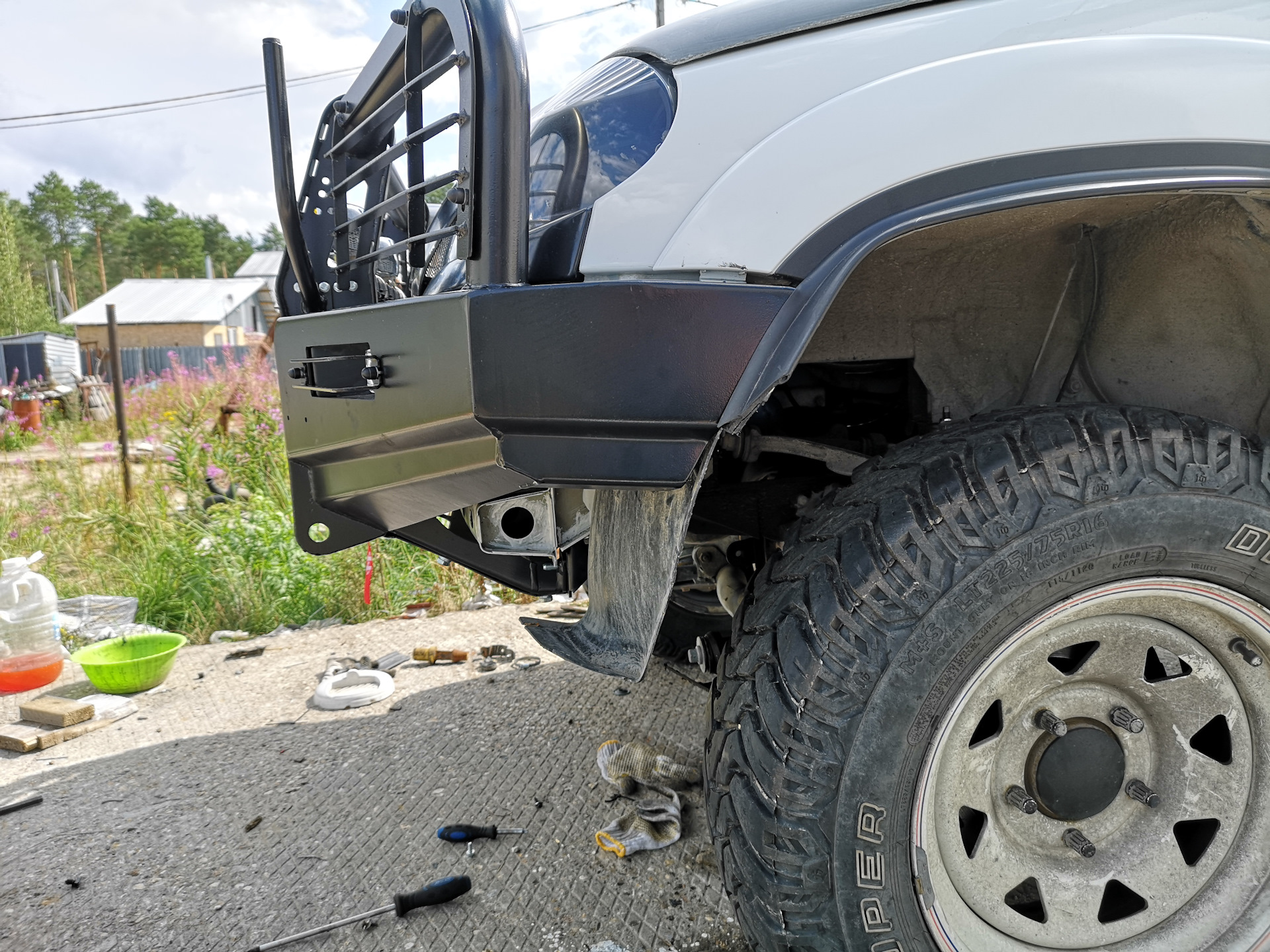 Farm Jack из магазина и Lift mate своими руками — Lada 4x4 3D, 1,7 л ...