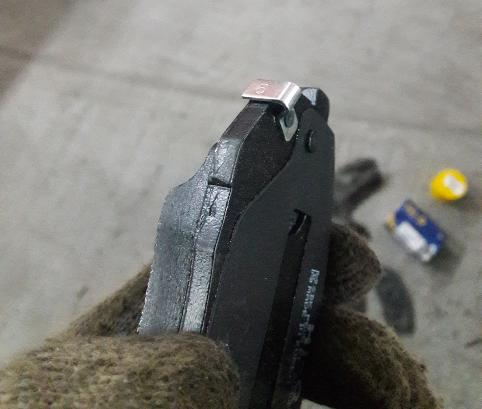 Индикатор износа — KIA Optima (4G)