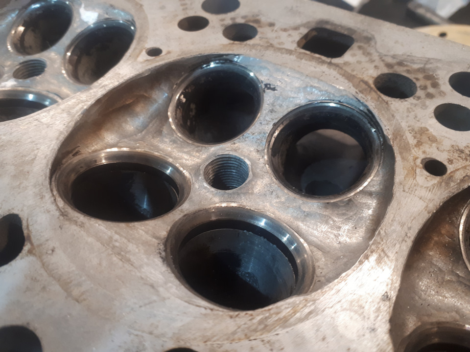 Портинг и доработка камеры сгорания — BMW 5 series Touring (E34), 3,2 л ...