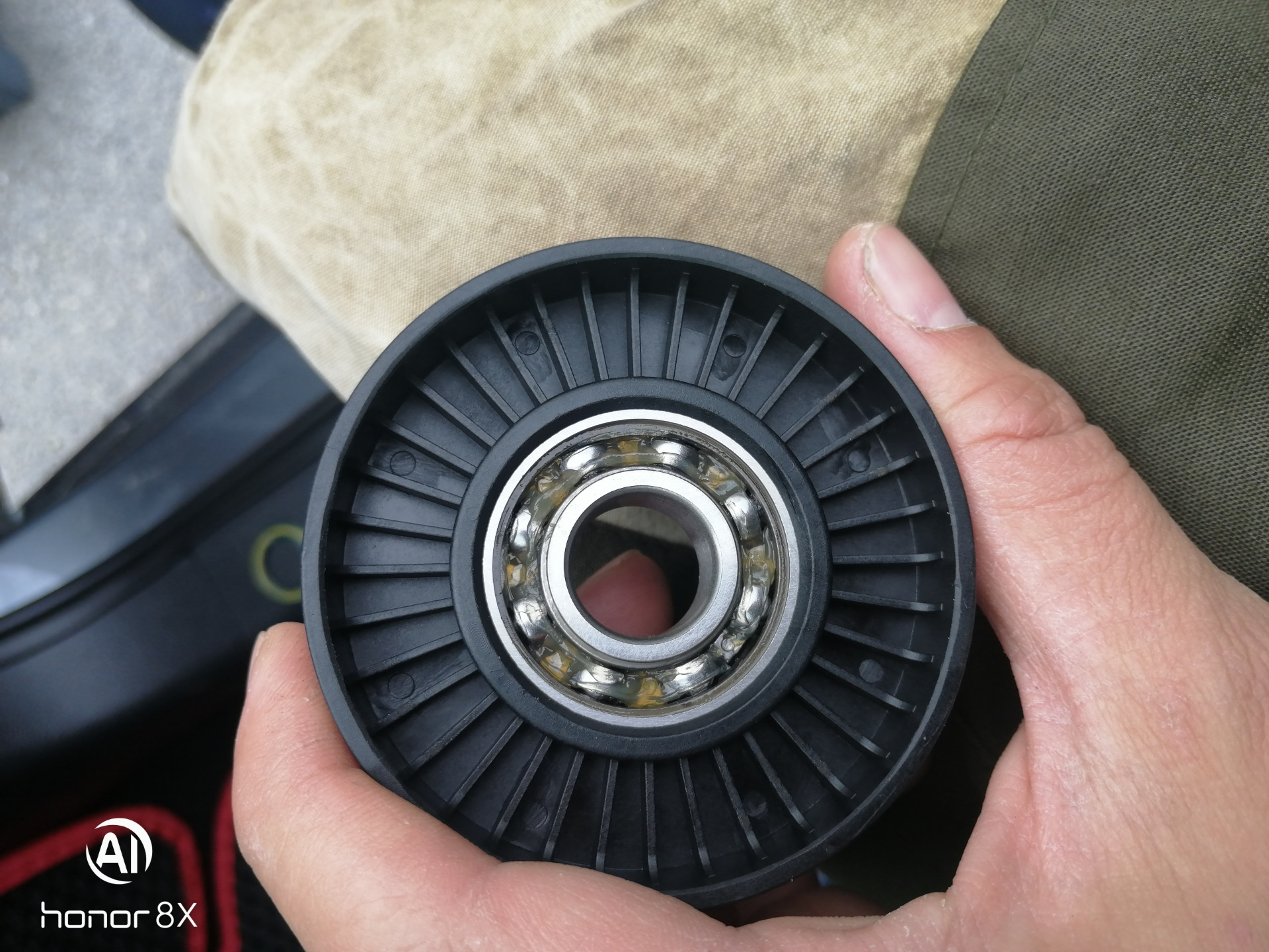 #13 замена обводного ремня — Volkswagen Jetta VI, 1,4 л, 2012 года ...