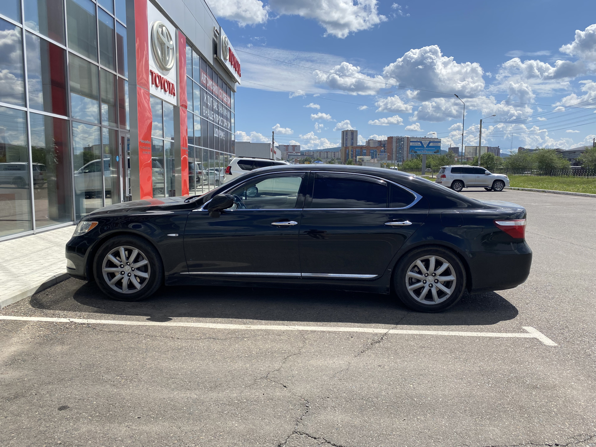 Калибровка подвески — Lexus LS (USF40/41), 4,6 л, 2007 года | визит на ...