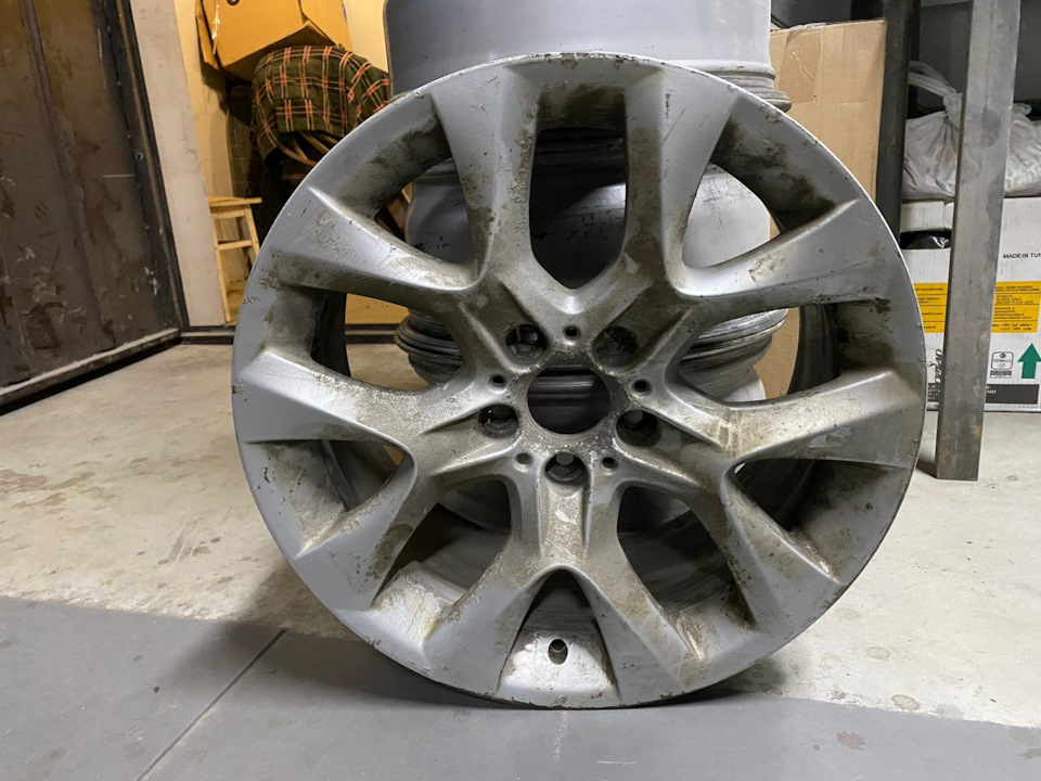 Порошковая покраска зимних комплектов дисков R19 — Volkswagen Touareg ...