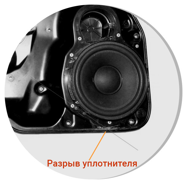 Место протечки — Volkswagen Passat B6