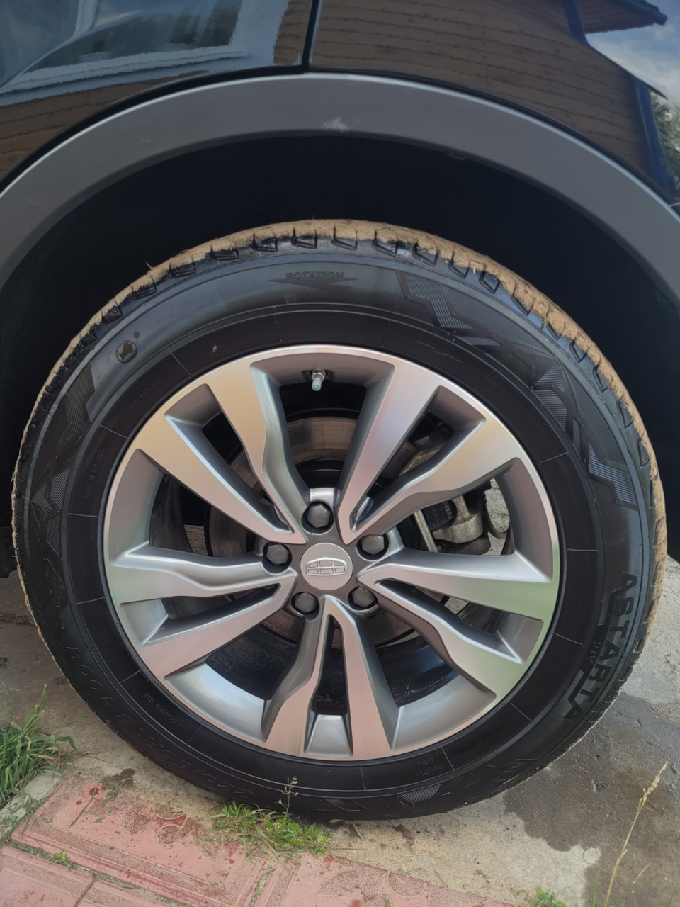 Чернитель шин Grass — Nissan Almera V (G11/15), 1,6 л, 2018 года ...