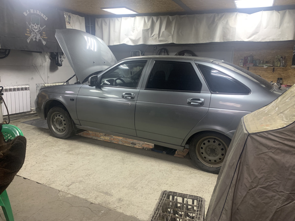 Очередное ТО, за свистел ремень генератора + ролик + обновил свечки ...