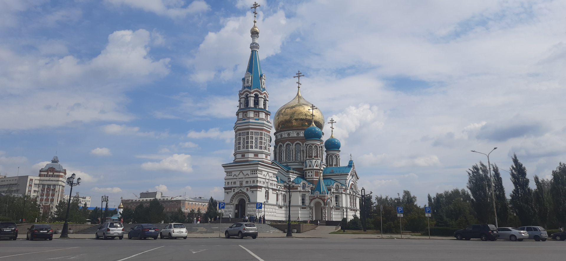 Соборная площадь Омск