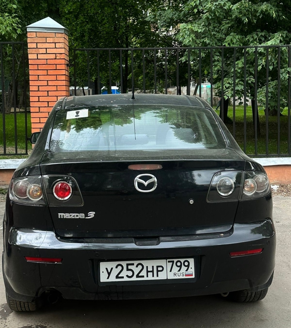 Узнаваемый фюзеляж… — Mazda 3 (1G) BK, 1,6 л, 2007 года | наблюдение |  DRIVE2