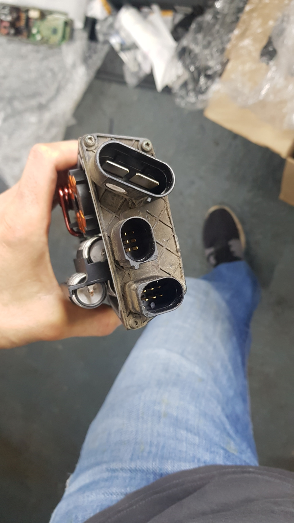 Состояние разъемов на родном — Audi A6 (C7)