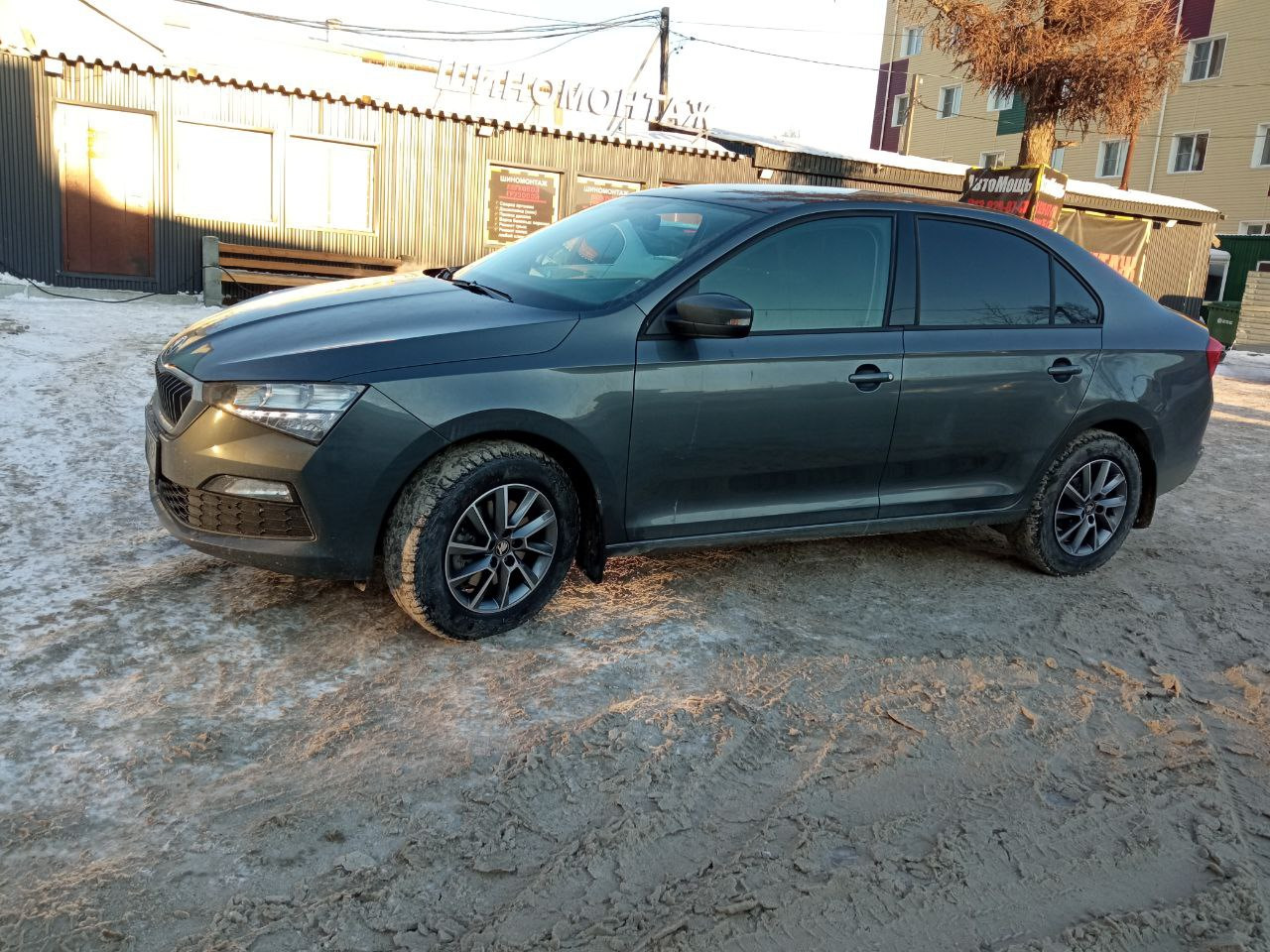 Литье Khomen Wheels на Skoda Rapid — Skoda Rapid (2G), 1,6 л, 2021 года |  колёсные диски | DRIVE2