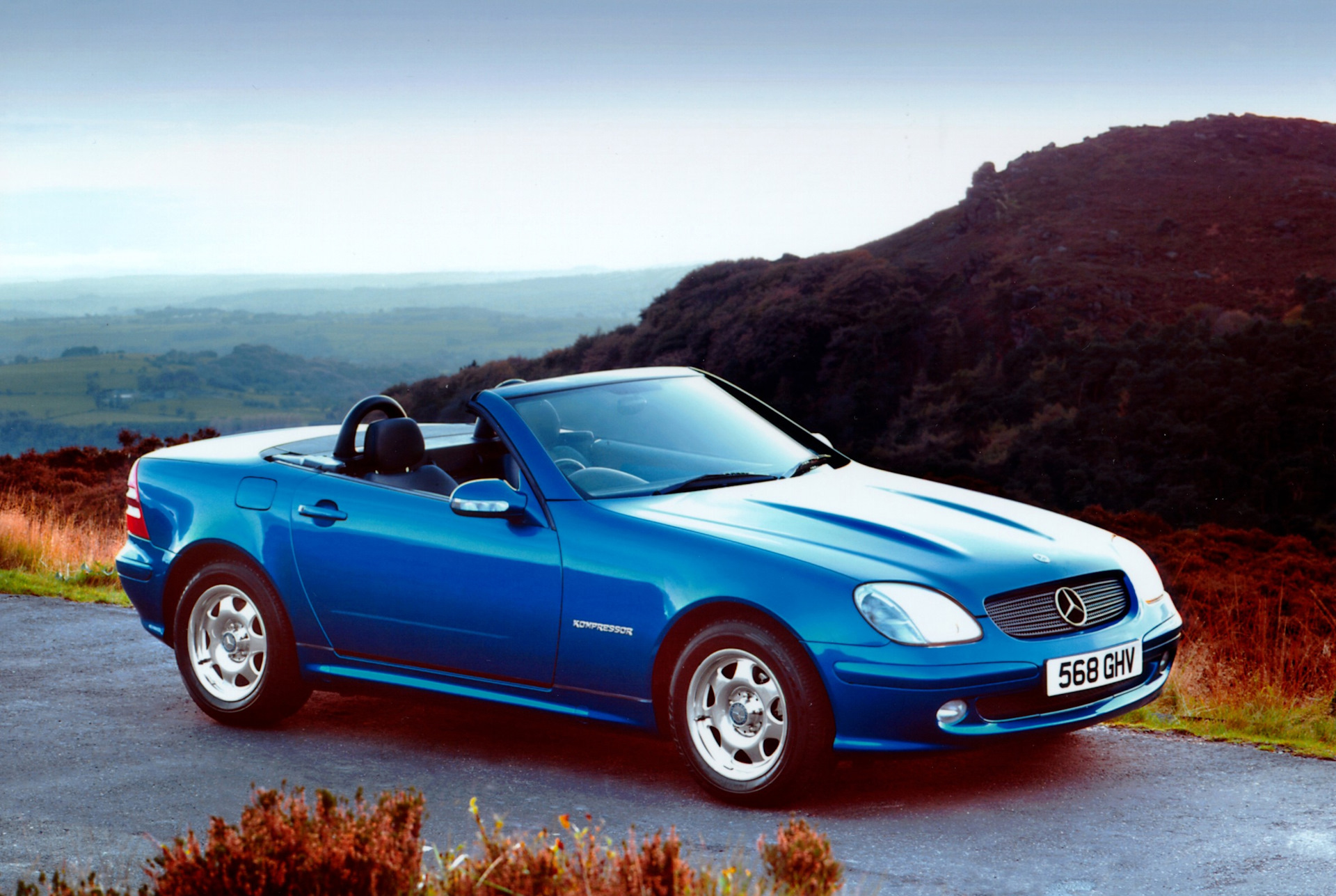 mercedes-benz slk 200 kompressor, 2000