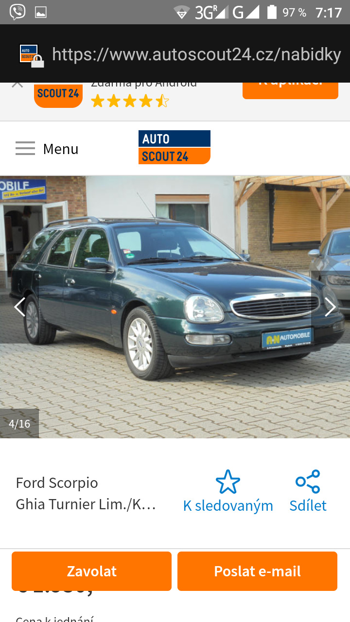 Вот еще Продажа — Ford Scorpio II, 2,3 л, 1996 года | продажа машины |  DRIVE2