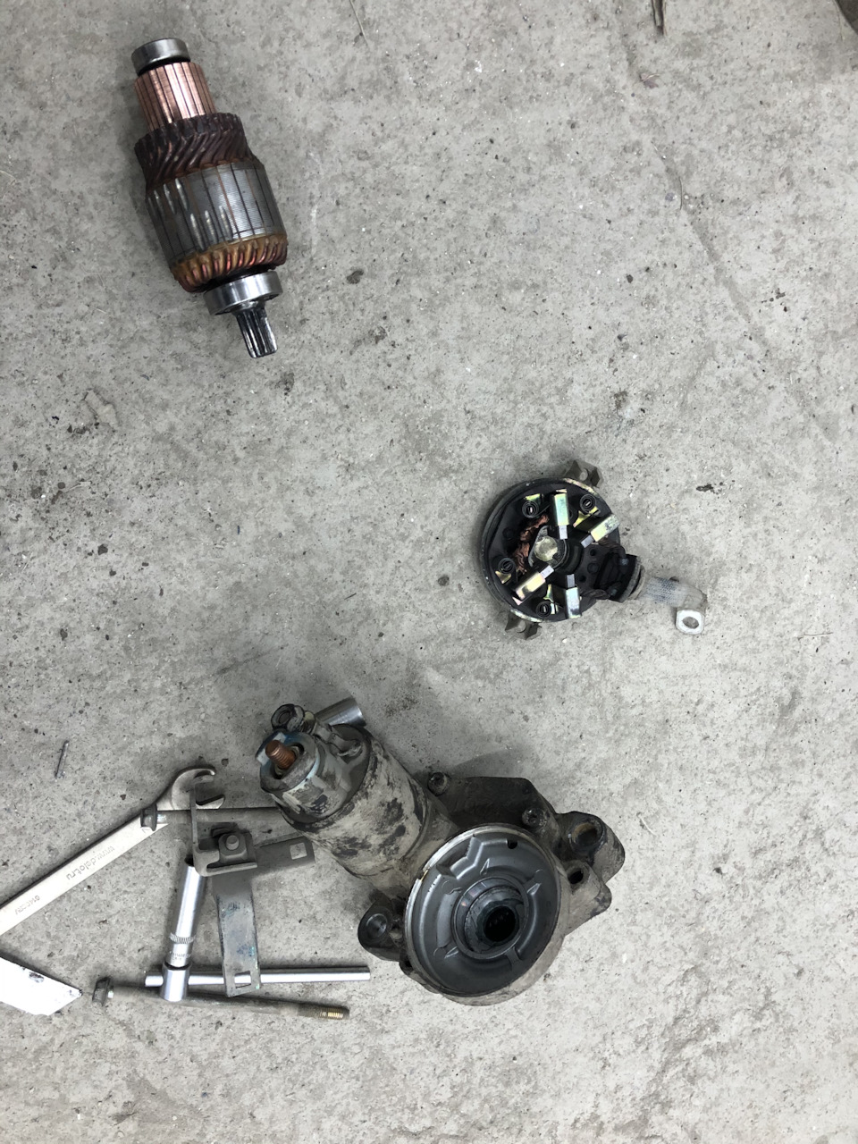 Ревизия стартера — Honda Civic Ferio (6G), 1,5 л, 2000 года | своими ...