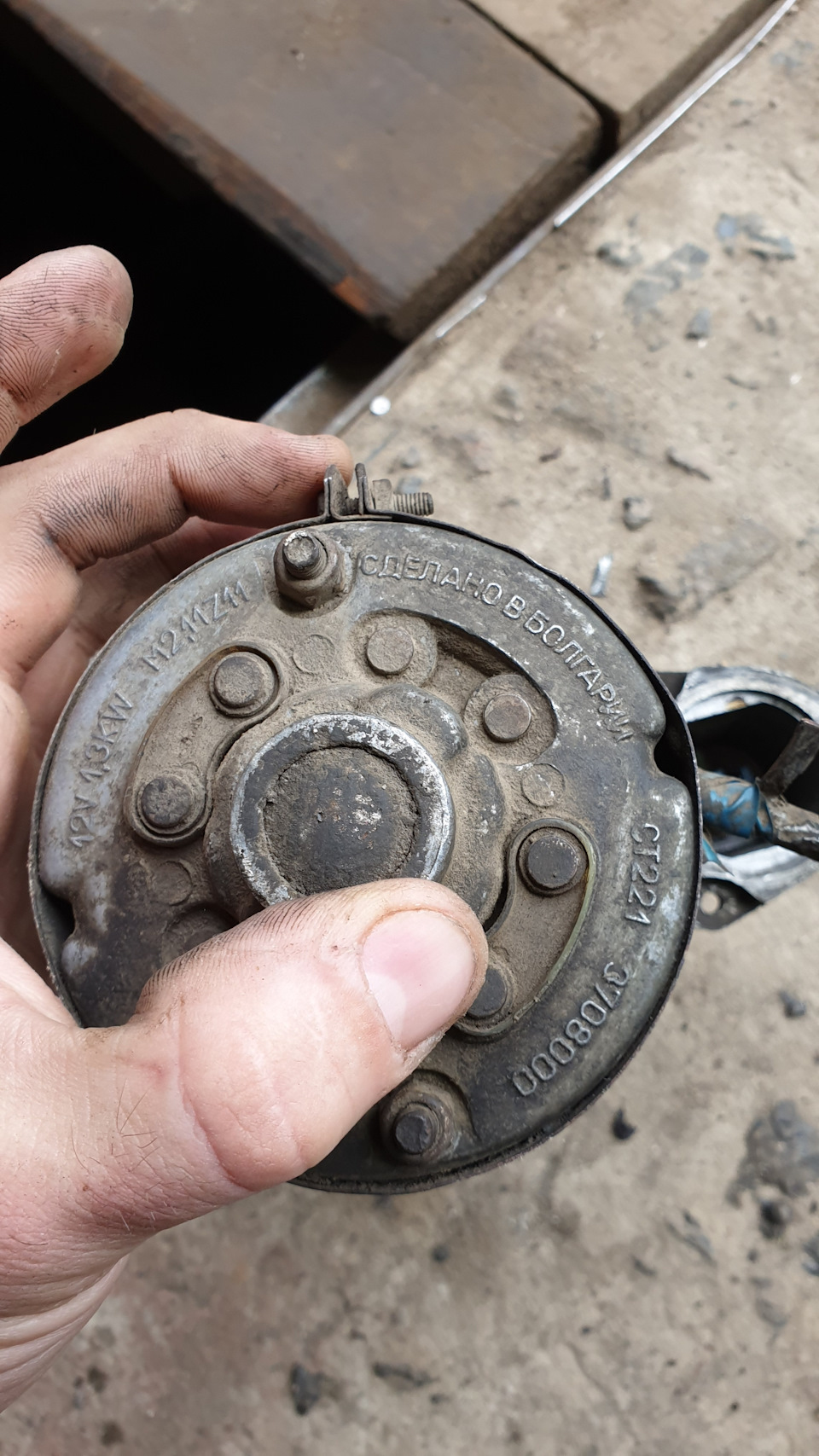 Болгарский стартер, замена втягивающего — Lada 2107, 1,5 л, 1988 года ...