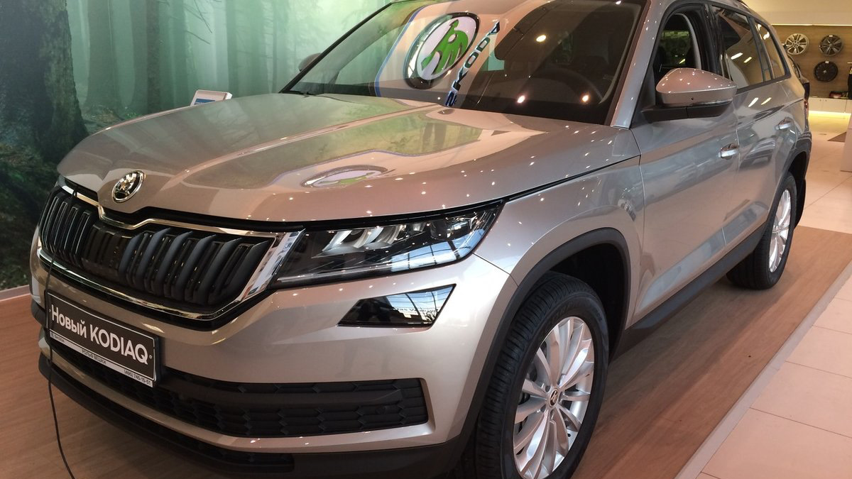 Skoda Kodiaq капучино