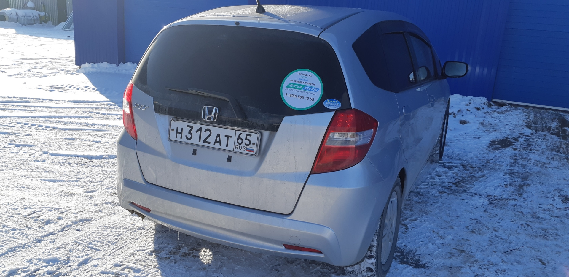 Установка ГБО МЕТАН CH4 — Honda Fit (2G), 1,3 л, 2012 года | другое | DRIVE2