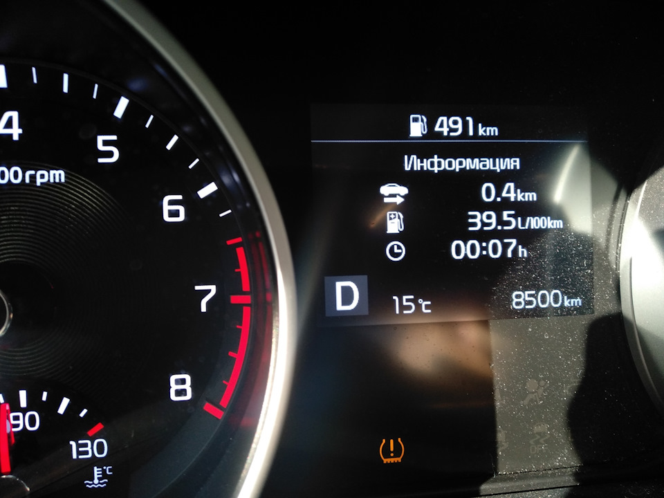 Расход топлива — KIA Ceed (3G), 1,6 л, 2018 года | наблюдение | DRIVE2