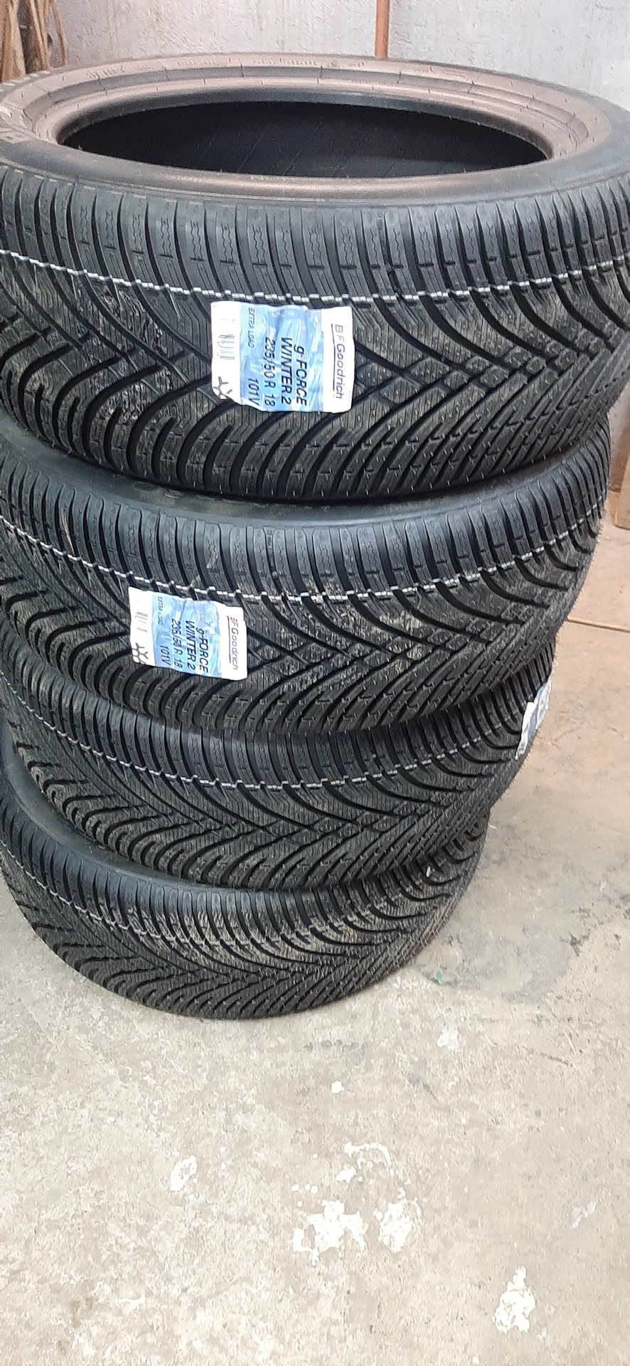 Зимняя резина BfGoodrich G-Force Winter 2 235/50 R18 101V — Citroen DS4 ...