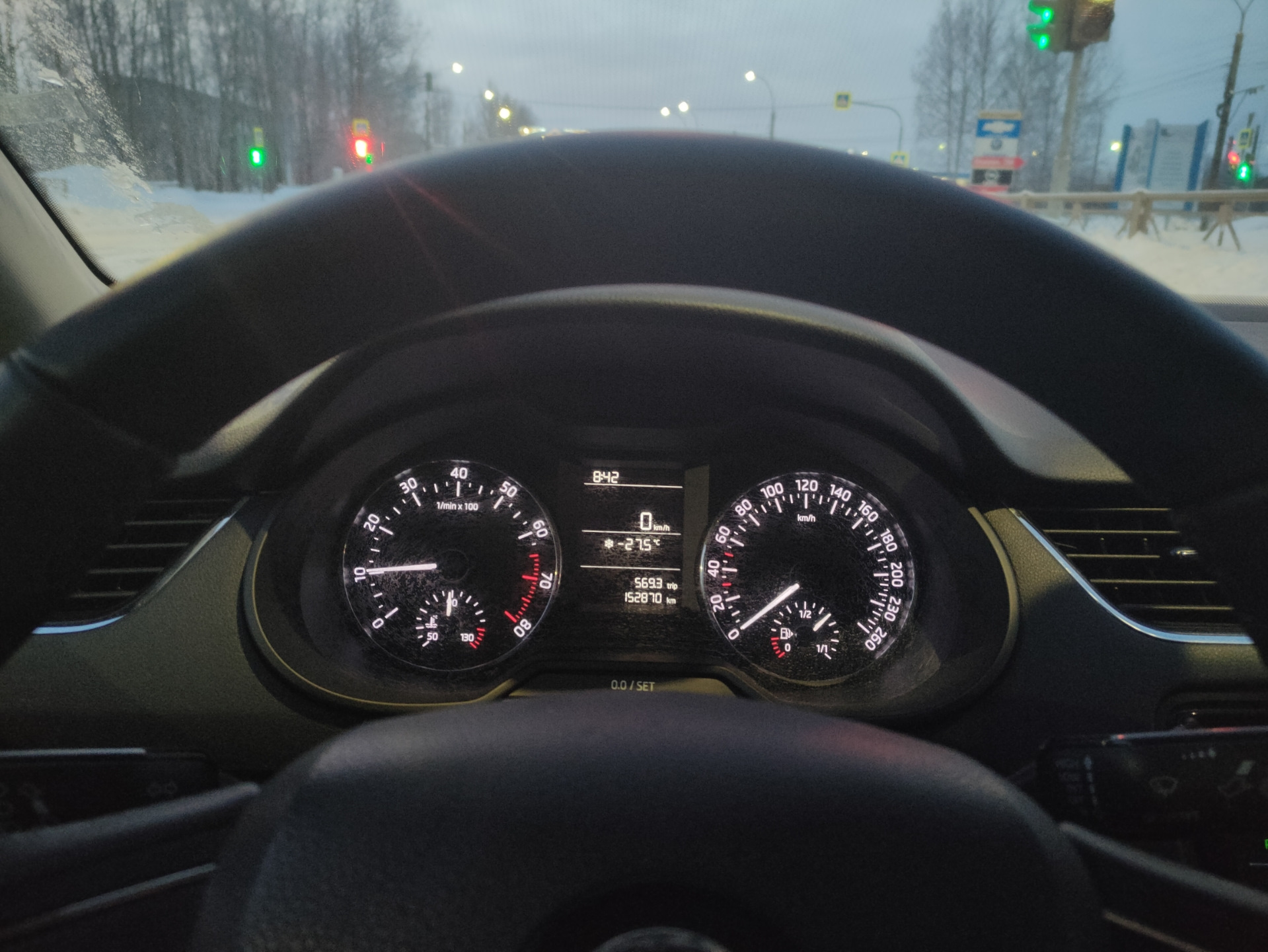 Зимняя печаль — Skoda Octavia A7 Mk3, 1,4 л, 2016 года | поломка | DRIVE2