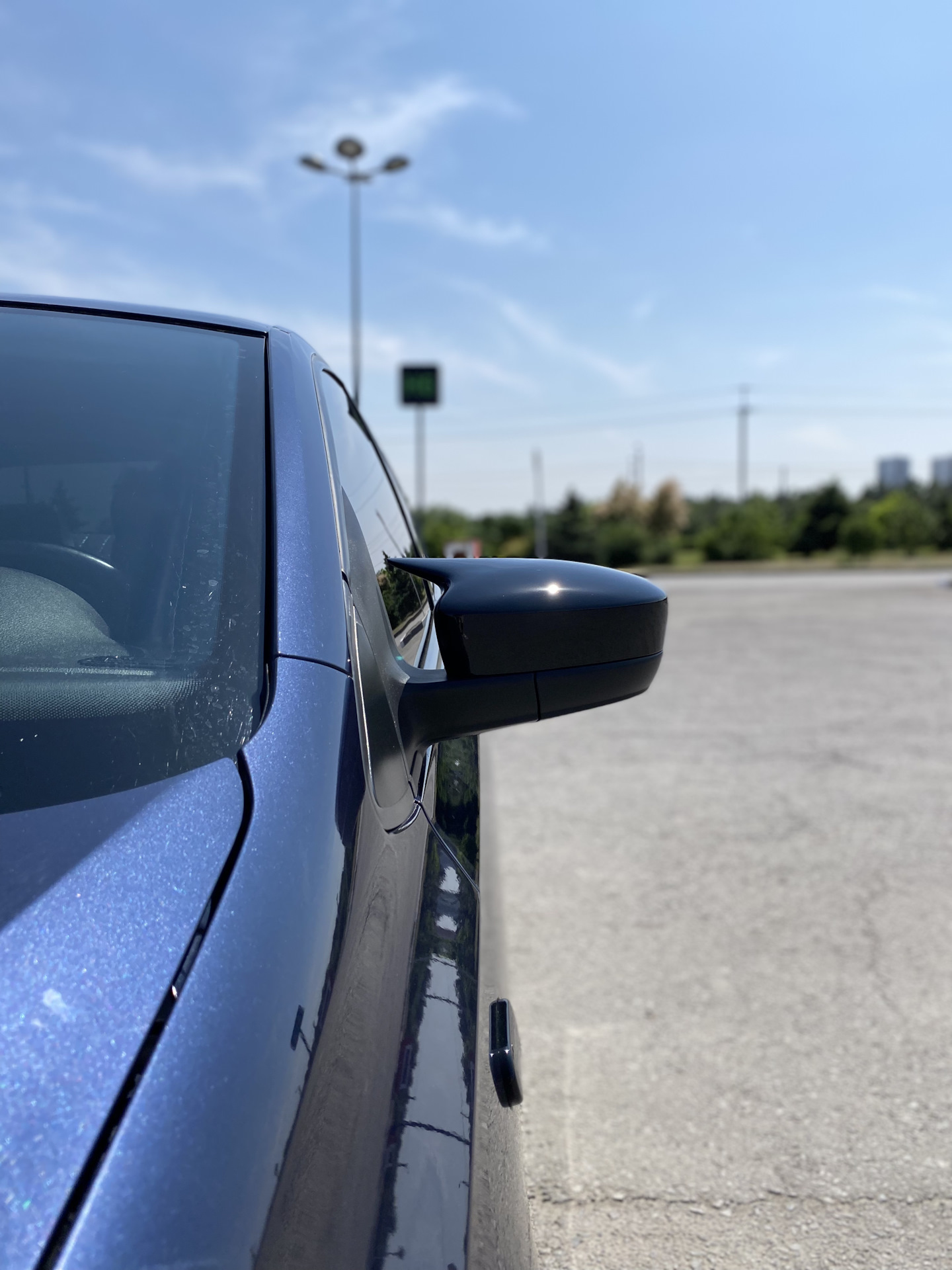 Накладки на зеркала в стиле M на Поло седан дорестайлинг — Volkswagen ...