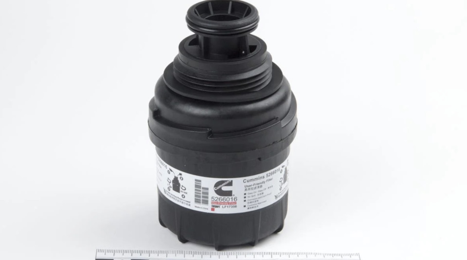 Поддельный масляный фильтр Cummins — СТОП! Контрафакт на DRIVE2