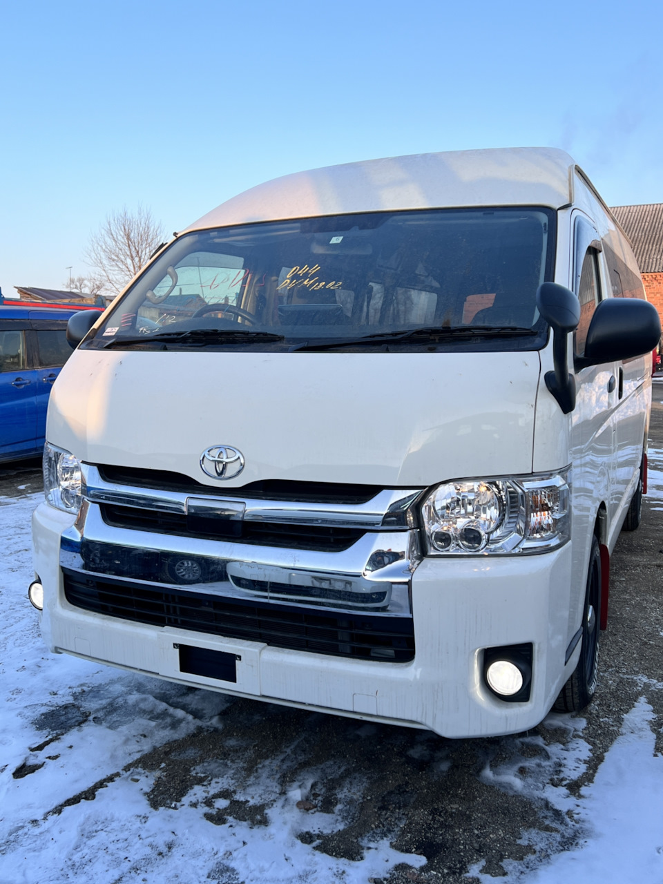 Антихром-это стильно, модно, молодёжно) — Toyota HiAce (H200), 2,8 л, 2019  года | тюнинг | DRIVE2