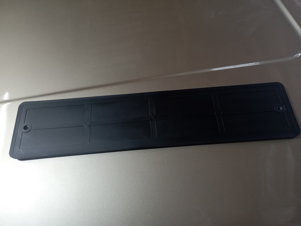 Силиконовая рамка госномера — Lada 4x4 3D, 1,6 л, 1985 года | тюнинг ...