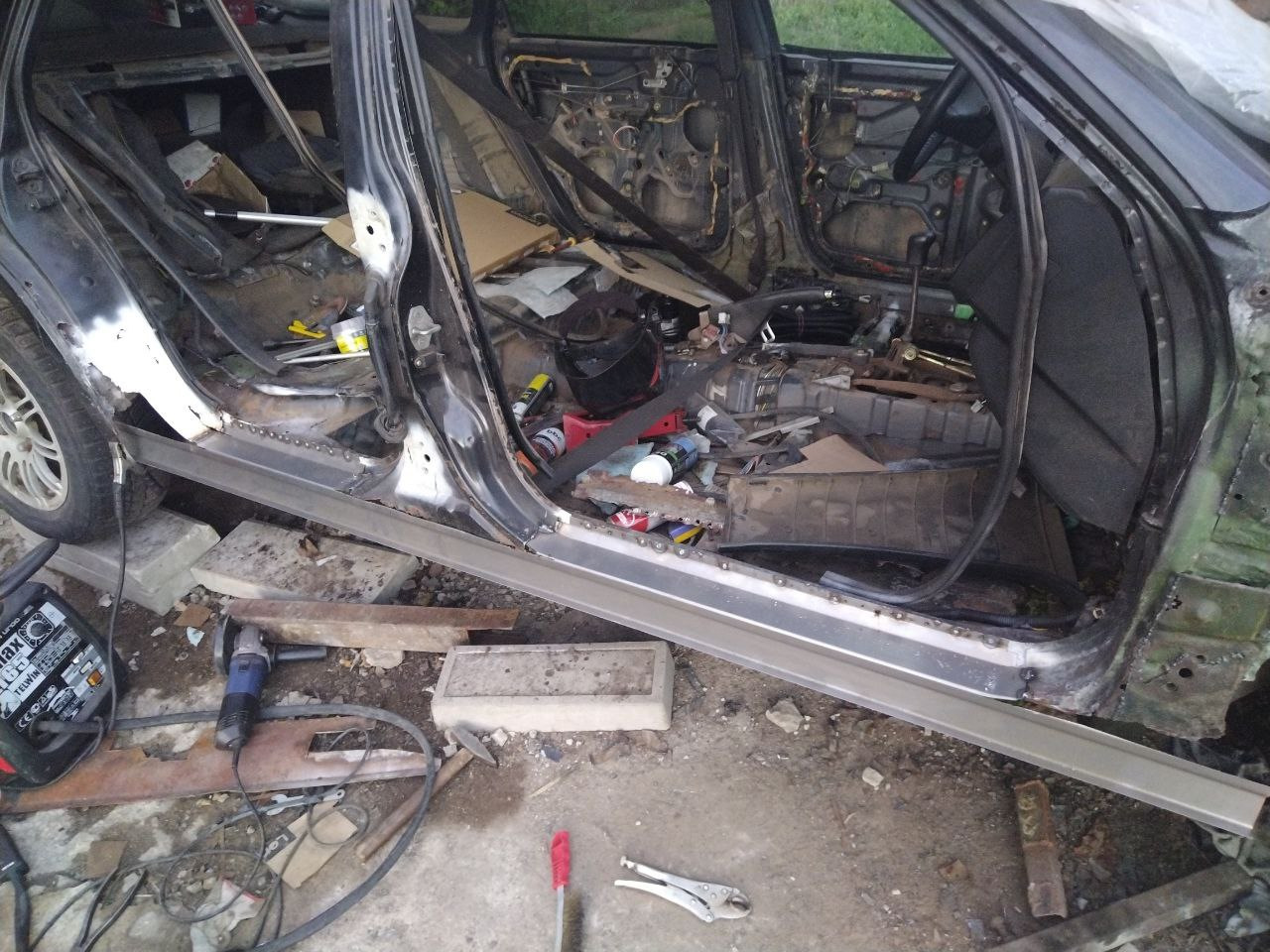 Как переварить пороги на Honda Accord 5. Полный гайд даже для самого ...