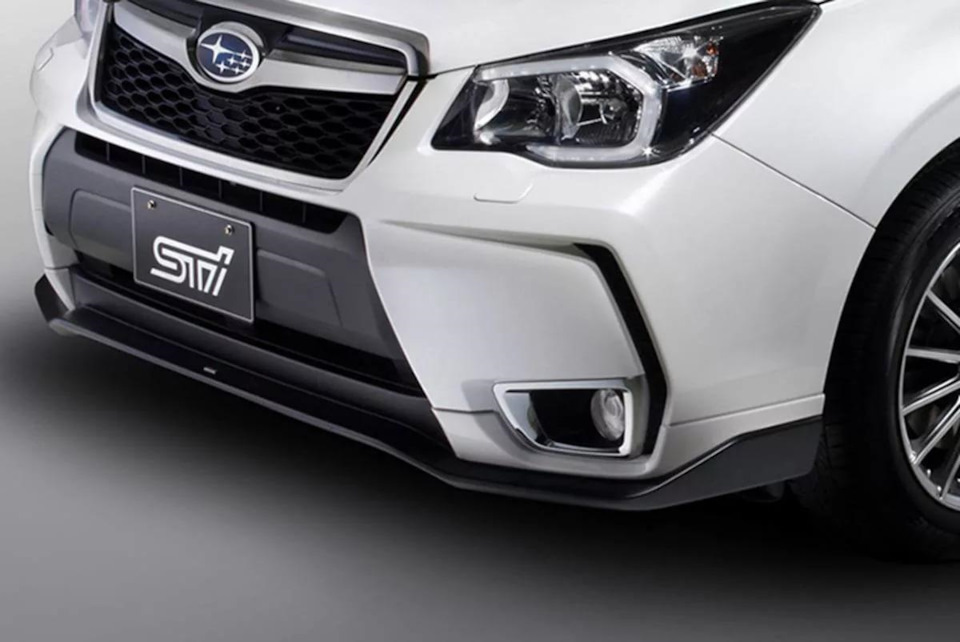 Forester sj. Обвес STI Forester SJ. Форестер SJ STI. Губа STI Subaru Forester SJ. Губа Forester SJ.