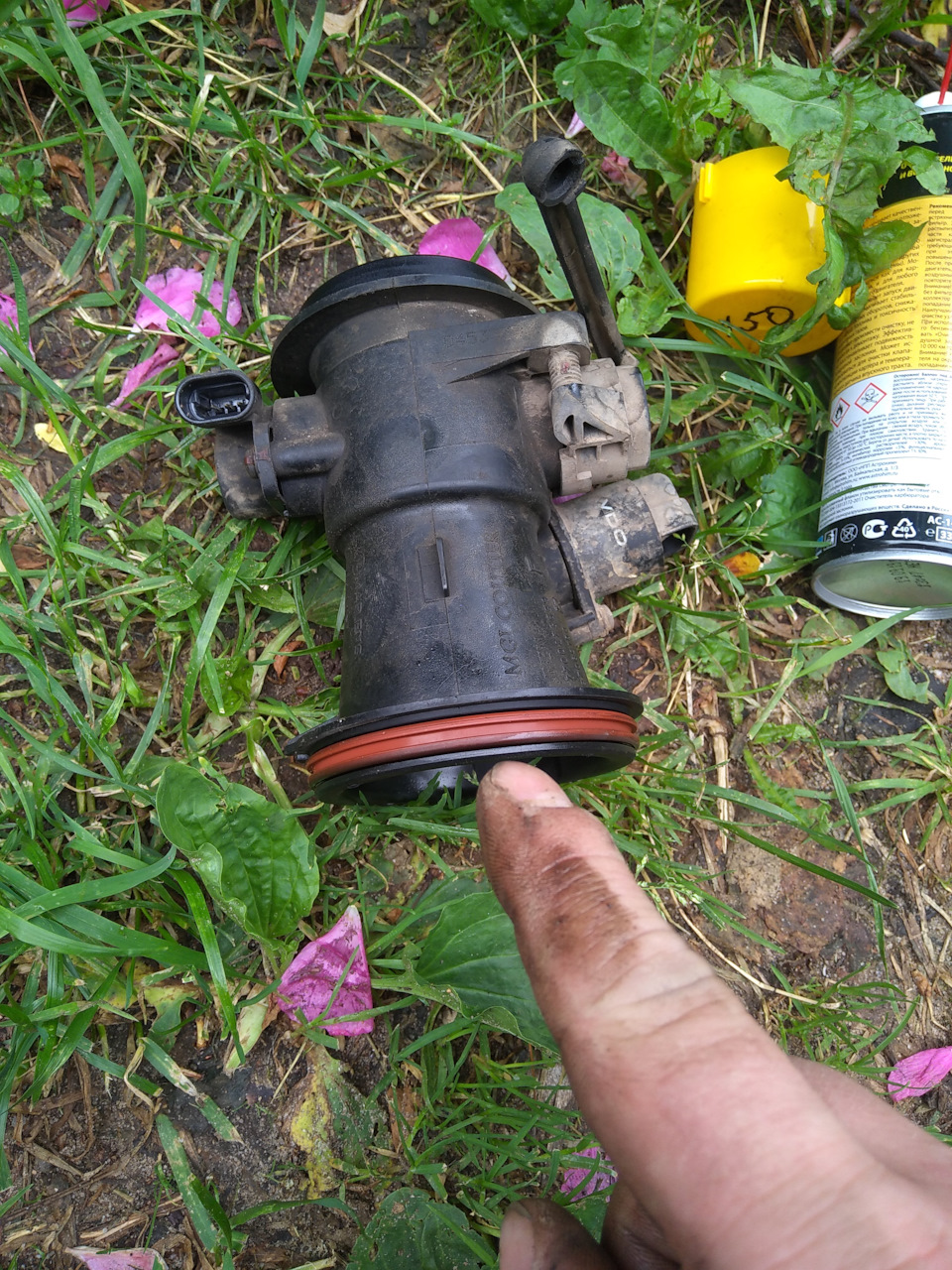 Решил почистить дроссель — Renault Kangoo (1G), 1,4 л, 2004 года ...