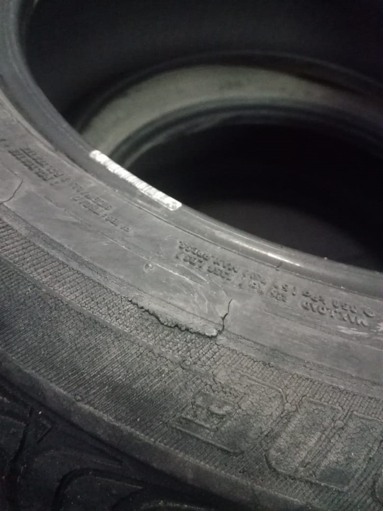 Поехал лечить прокол, а поменял резину. — Volkswagen Touran (1G), 1,4 л ...