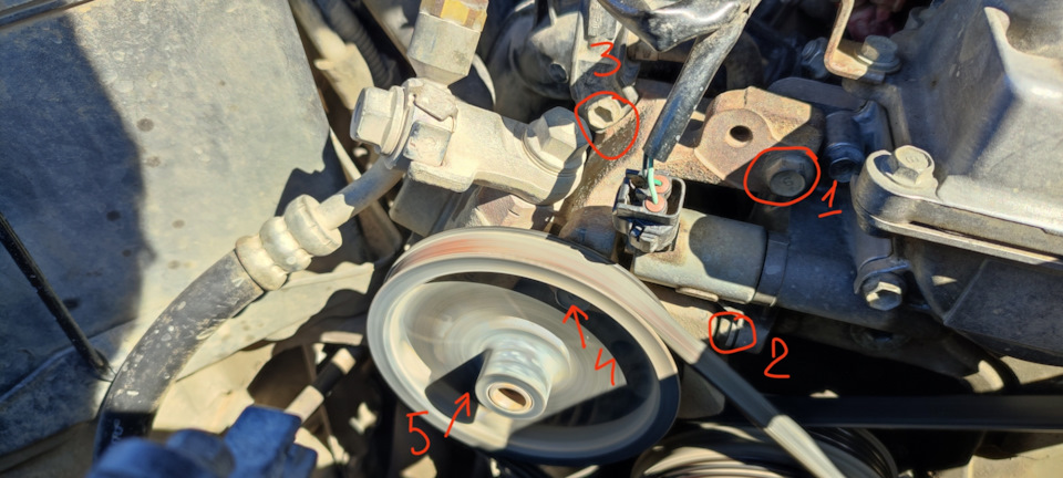 Замена уплотнительного кольца клапана VVT-I — Toyota Cami, 1,3 л, 2000 ...