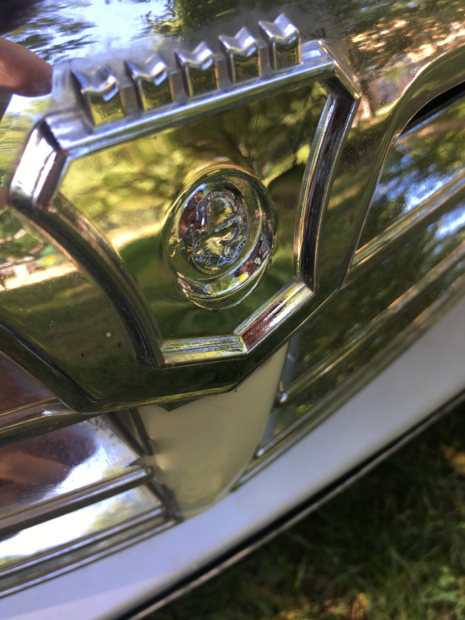 Восстановление значка на решетке радиатора — ГАЗ 31105, 2,4 л, 2008 ...