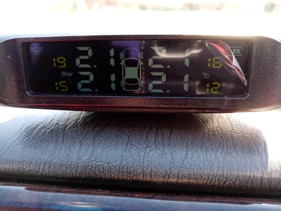 Датчики давления шин. — Toyota Corona Premio (T210), 1,8 л, 1999 года ...