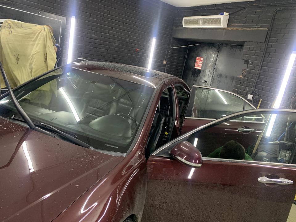 Тонировка в круг 50% — Honda Accord (7G), 2,4 л, 2006 года | тюнинг ...